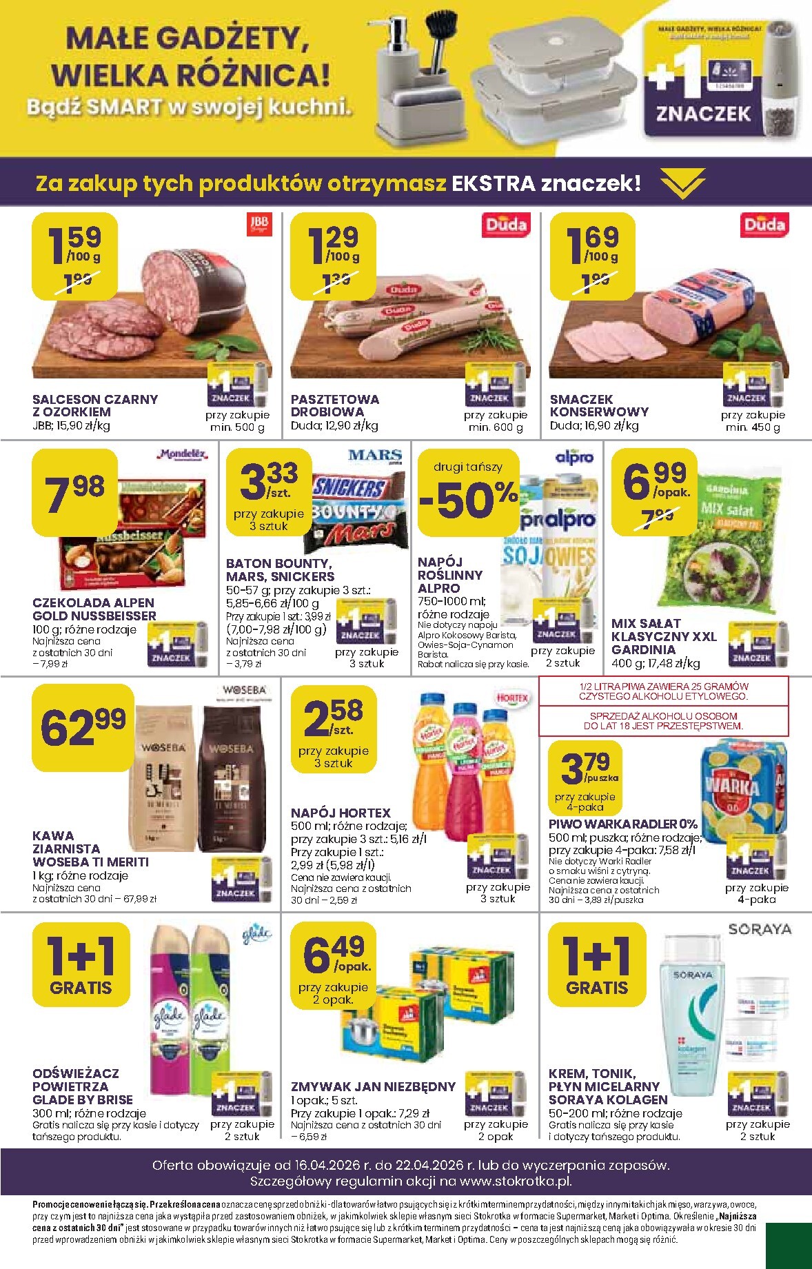 stokrotka - Nowa gazetka Stokrotka - Supermarket ważna od 16.04.2026 do 22.04.2026 - page: 42