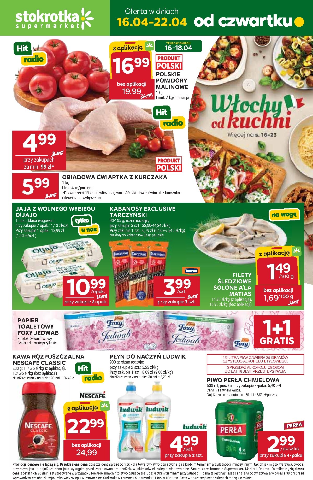 stokrotka - Nowa gazetka Stokrotka - Supermarket ważna od 16.04.2026 do 22.04.2026
