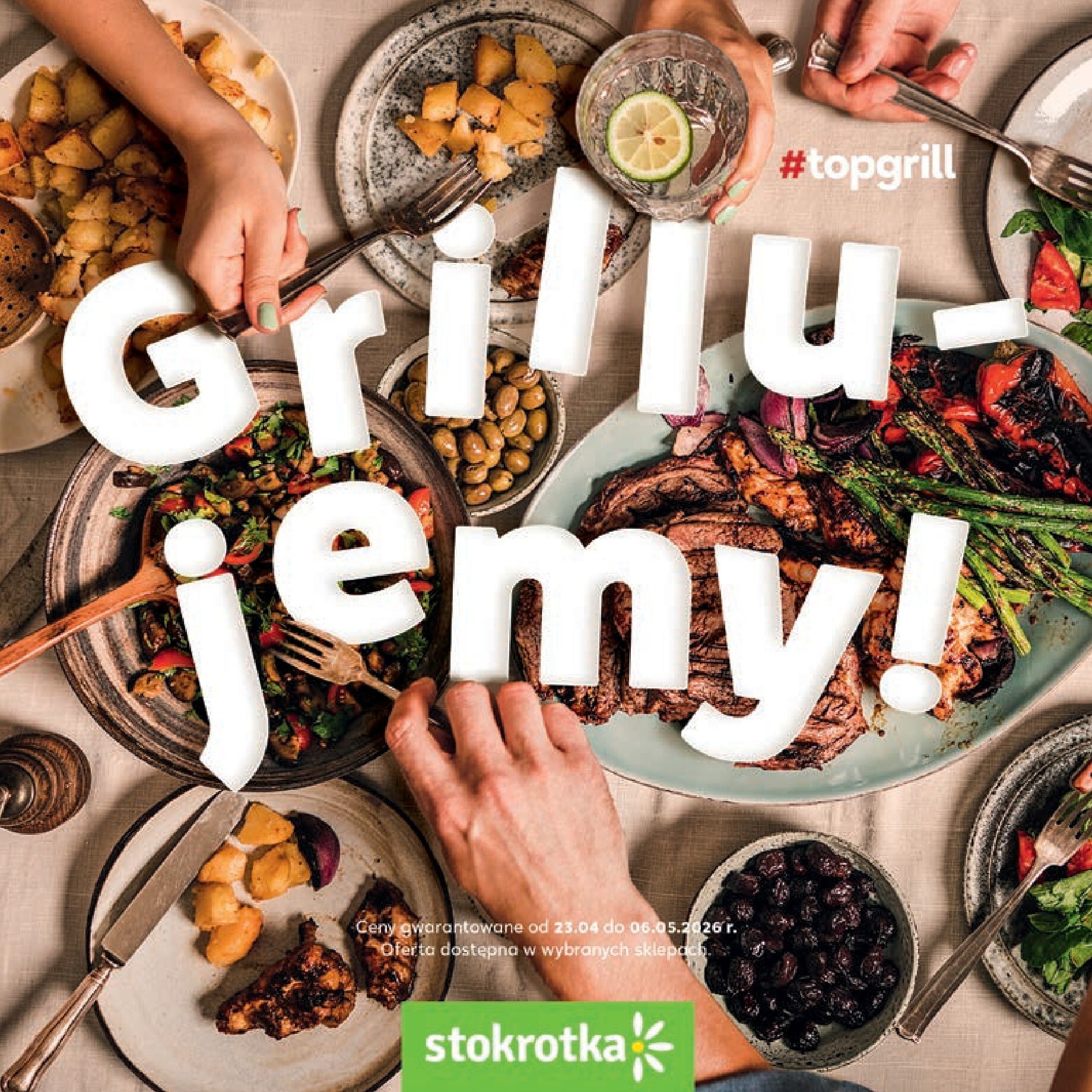 stokrotka - Nowa gazetka Stokrotka - Katalog Grill! ważna od 23.04.2026 do 06.05.2026