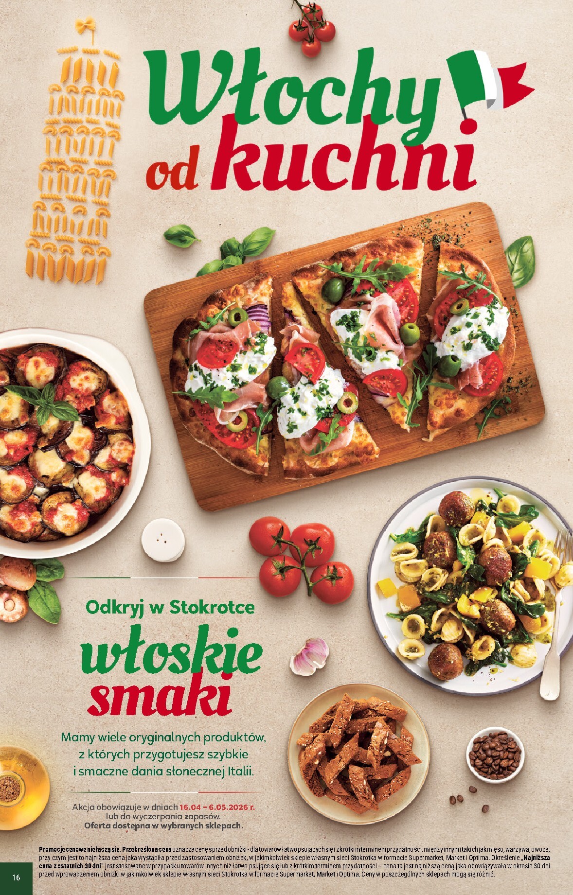 stokrotka - Aktualna gazetka Stokrotka - Włochy od kuchni ważna od 16.04.2026 do 06.05.2026