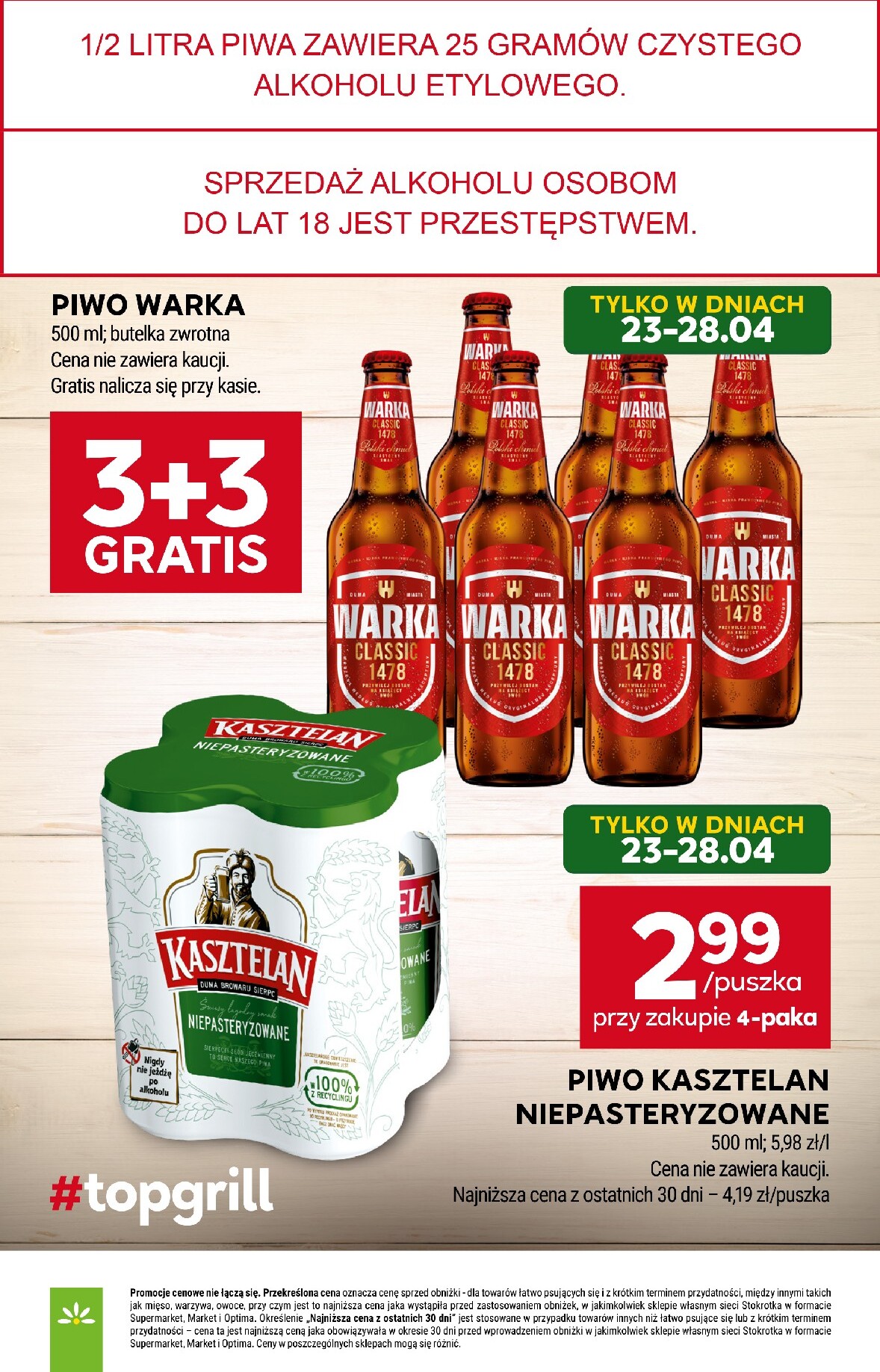 stokrotka - Aktualna gazetka Stokrotka - Supermarket ważna od 23.04.2026 do 28.04.2026 - page: 18