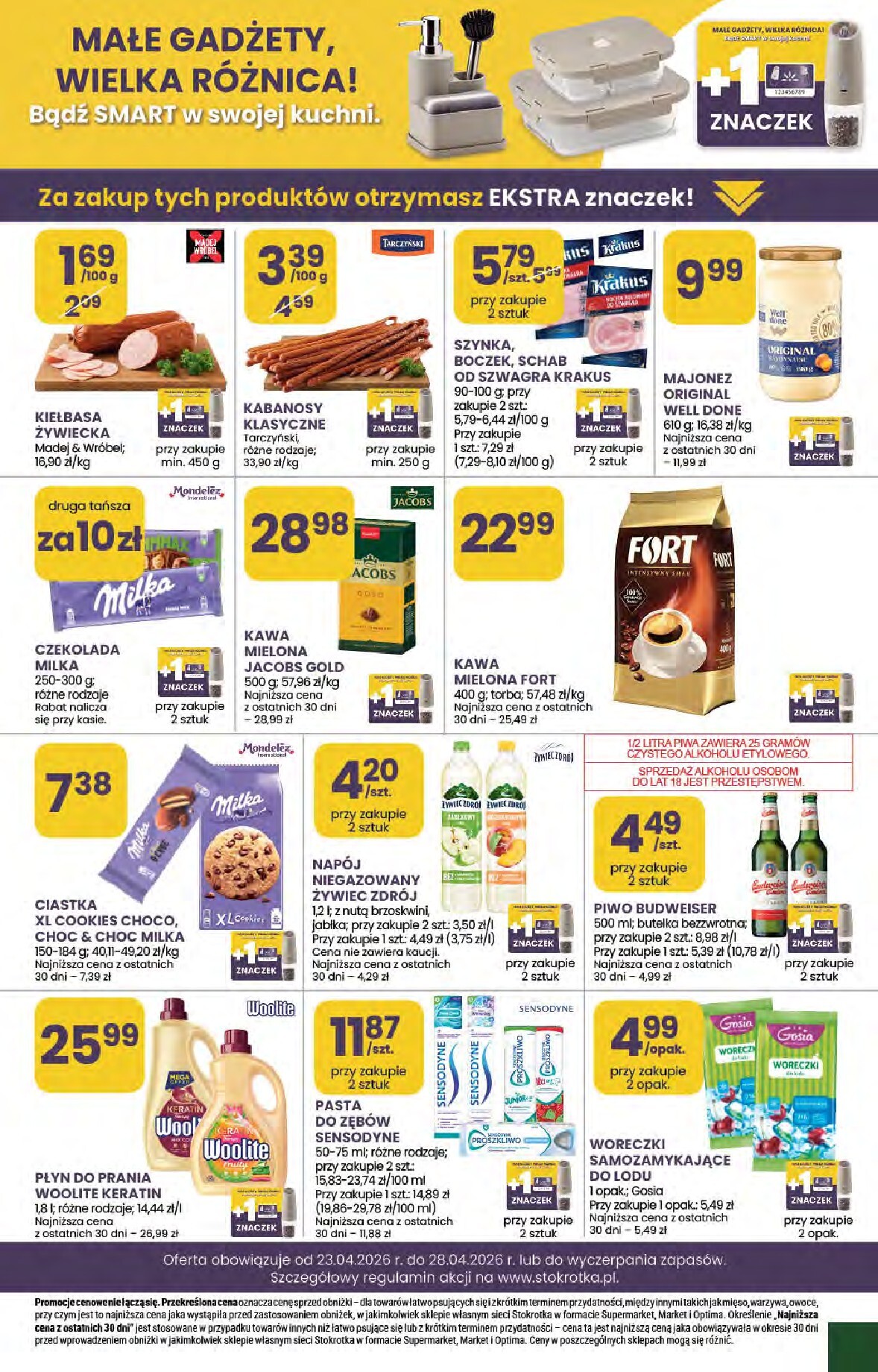 stokrotka - Aktualna gazetka Stokrotka - Supermarket ważna od 23.04.2026 do 28.04.2026 - page: 23