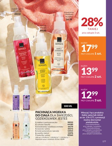 avon - Aktualna gazetka Avon ważna od 01.06.2026 do 30.06.2026 - page: 177