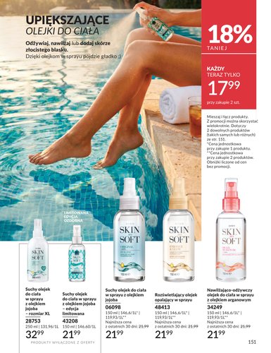 avon - Aktualna gazetka Avon ważna od 30.06.2026 do 31.07.2026 - page: 151
