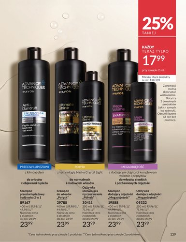 avon - Aktualna gazetka Avon ważna od 30.06.2026 do 31.07.2026 - page: 139
