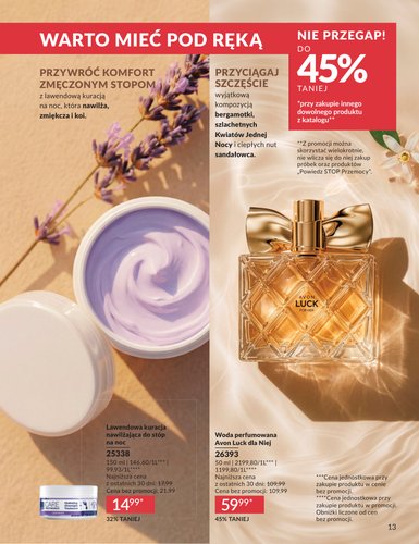 avon - Aktualna gazetka Avon ważna od 30.06.2026 do 31.07.2026 - page: 13