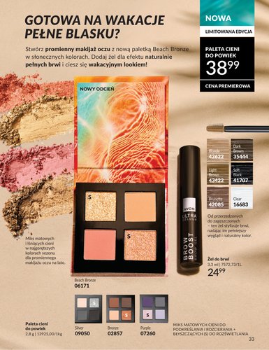 avon - Aktualna gazetka Avon ważna od 30.06.2026 do 31.07.2026 - page: 33