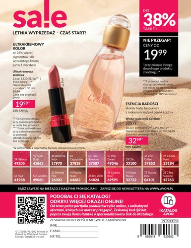 avon - Aktualna gazetka Avon ważna od 30.06.2026 do 31.07.2026 - page: 180
