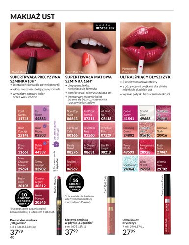 avon - Aktualna gazetka Avon ważna od 30.06.2026 do 31.07.2026 - page: 40