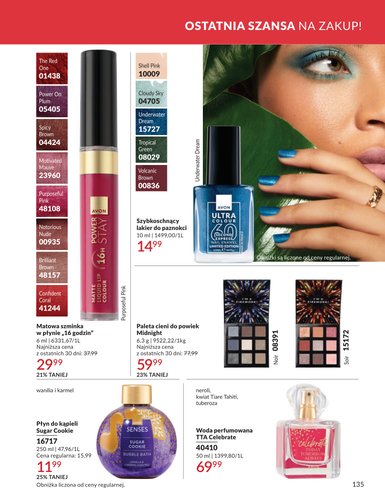 avon - Aktualna gazetka Avon ważna od 30.06.2026 do 31.07.2026 - page: 135