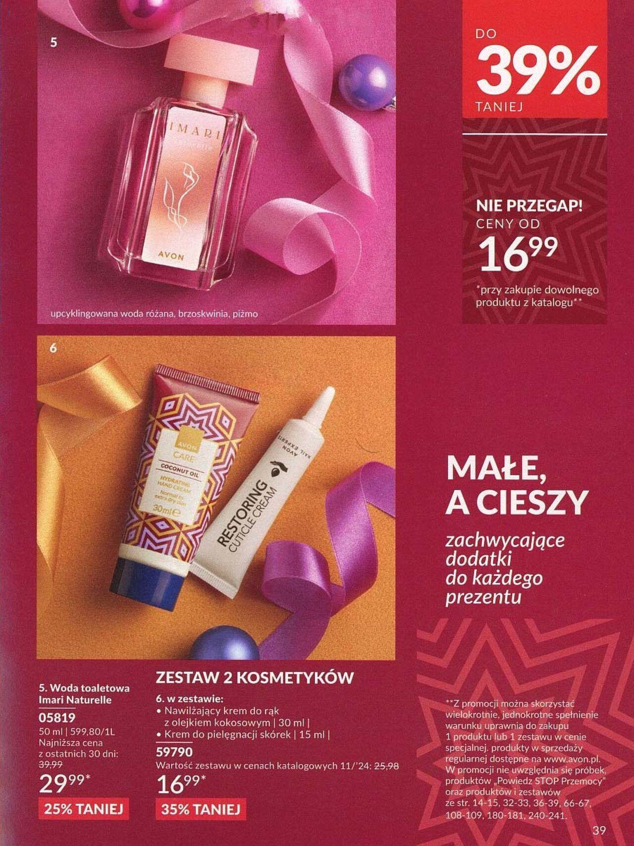 avon - Avon BLACK FRIDAY 01.11.2024 - 30.11.2024 - page: 39 avon - Avon BLACK FRIDAY 01.11.2024 - 30.11.2024 - page: 39