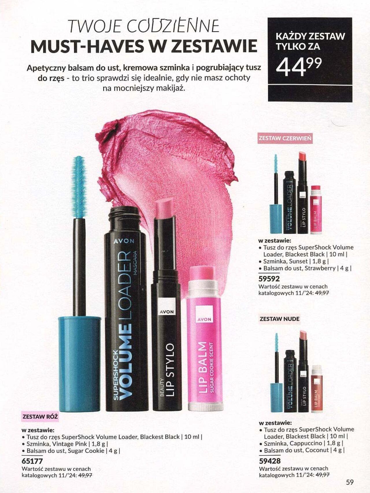 avon - Avon BLACK FRIDAY 01.11.2024 - 30.11.2024 - page: 59 avon - Avon BLACK FRIDAY 01.11.2024 - 30.11.2024 - page: 59