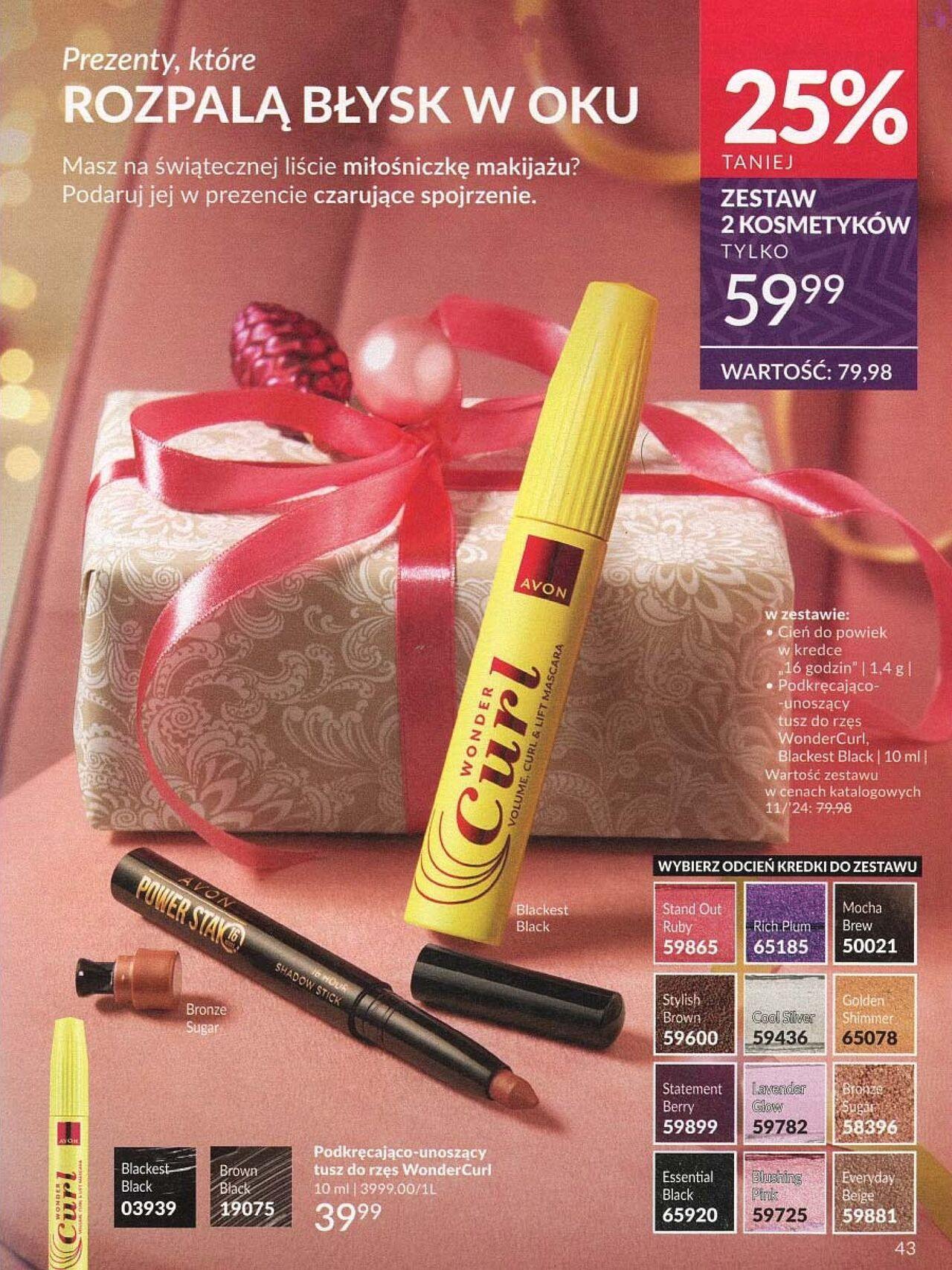 avon - Avon BLACK FRIDAY 01.11.2024 - 30.11.2024 - page: 43 avon - Avon BLACK FRIDAY 01.11.2024 - 30.11.2024 - page: 43
