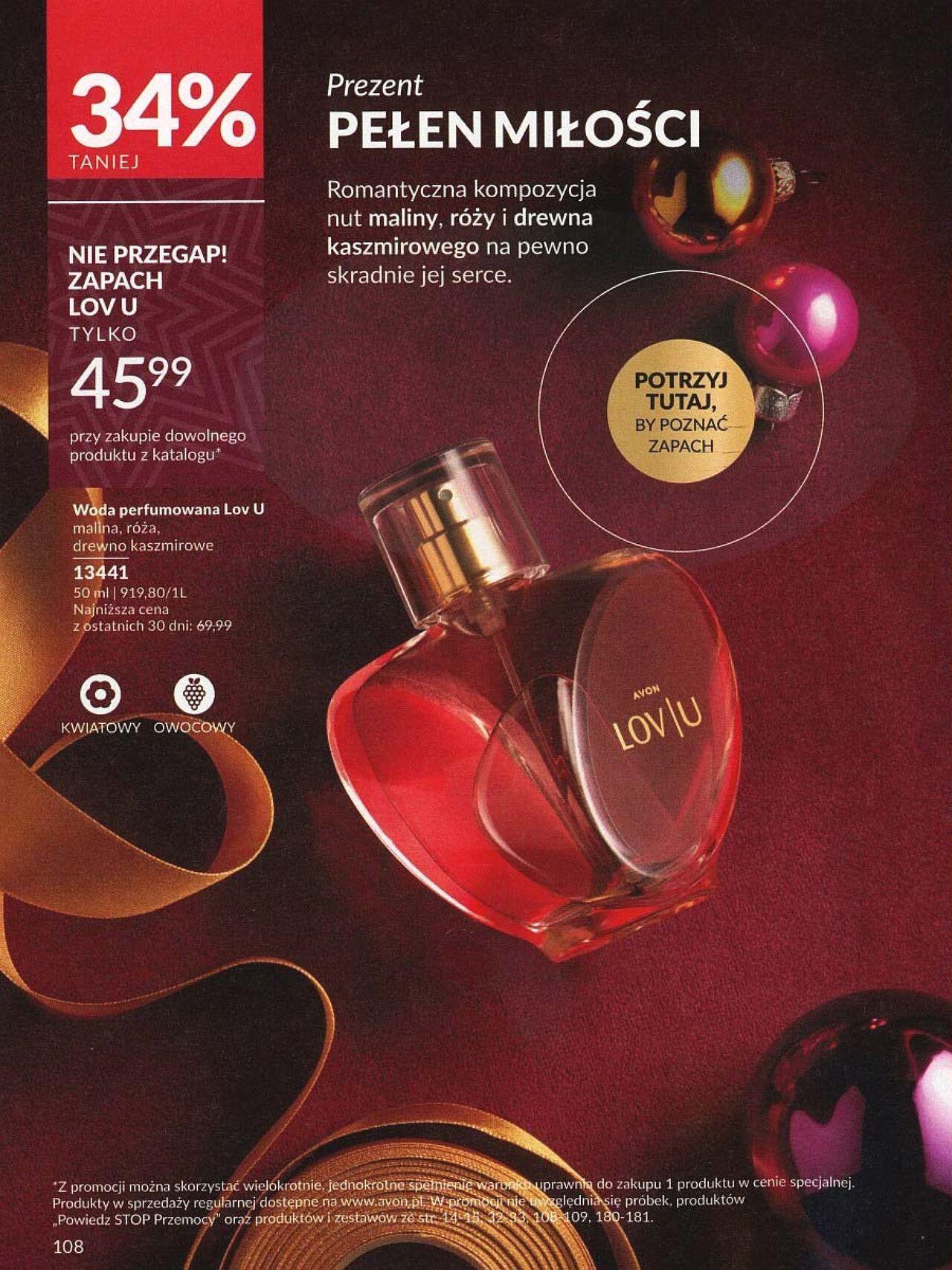 avon - Avon BLACK FRIDAY 01.11.2024 - 30.11.2024 - page: 108 avon - Avon BLACK FRIDAY 01.11.2024 - 30.11.2024 - page: 108