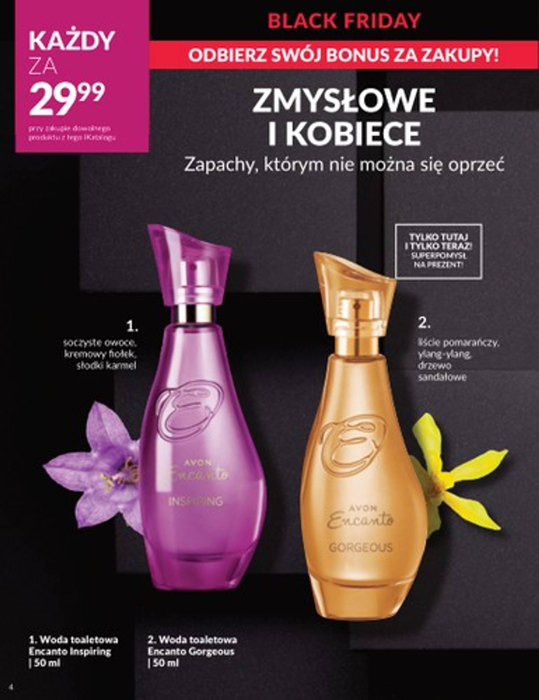 avon - Avon - Black Friday gazetka ważna od 25.11. - 01.12. - page: 4 avon - Avon - Black Friday gazetka ważna od 25.11. - 01.12. - page: 4