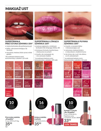avon - Avon gazetka ważna od 01.01. - 31.01. - page: 52 avon - Avon gazetka ważna od 01.01. - 31.01. - page: 52