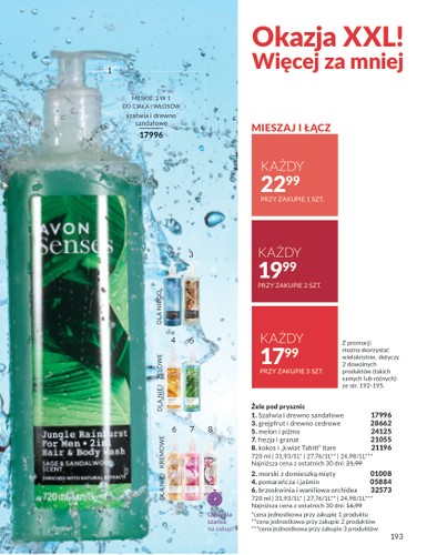 avon - Avon - Kwiecień gazetka ważna od 01.04. - 30.04. - page: 193 avon - Avon - Kwiecień gazetka ważna od 01.04. - 30.04. - page: 193
