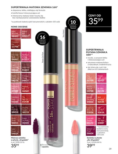 avon - Avon gazetka ważna od 01.05. - 31.05. - page: 39 avon - Avon gazetka ważna od 01.05. - 31.05. - page: 39