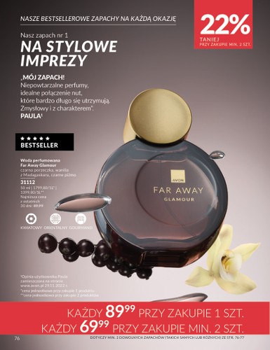 avon - Avon gazetka ważna od 01.05. - 31.05. - page: 76 avon - Avon gazetka ważna od 01.05. - 31.05. - page: 76