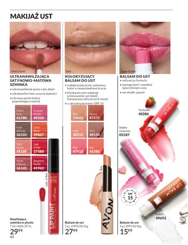 avon - Avon gazetka ważna od 01.05. - 31.05. - page: 40 avon - Avon gazetka ważna od 01.05. - 31.05. - page: 40