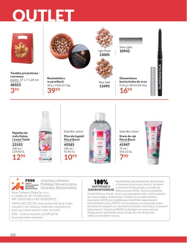 avon - Avon gazetka ważna od 01.05. - 31.05. - page: 152 avon - Avon gazetka ważna od 01.05. - 31.05. - page: 152
