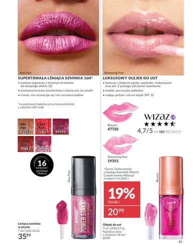 avon - Avon gazetka ważna od 01.05. - 31.05. - page: 41 avon - Avon gazetka ważna od 01.05. - 31.05. - page: 41