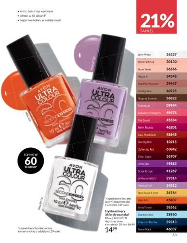 avon - Avon gazetka ważna od 01.05. - 31.05. - page: 63 avon - Avon gazetka ważna od 01.05. - 31.05. - page: 63