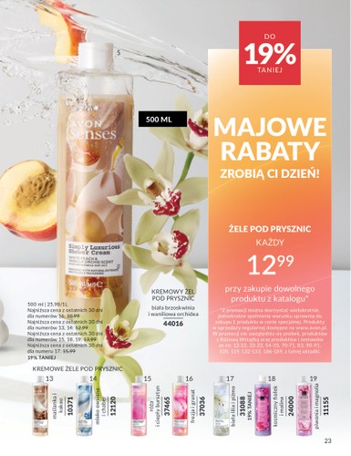 avon - Avon gazetka ważna od 01.05. - 31.05. - page: 23 avon - Avon gazetka ważna od 01.05. - 31.05. - page: 23