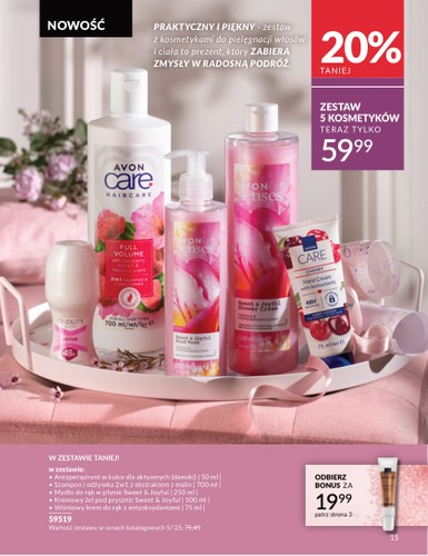 avon - Avon - Prezenty na Dzień Matki gazetka ważna od 01.05. - 31.05. - page: 15 avon - Avon - Prezenty na Dzień Matki gazetka ważna od 01.05. - 31.05. - page: 15
