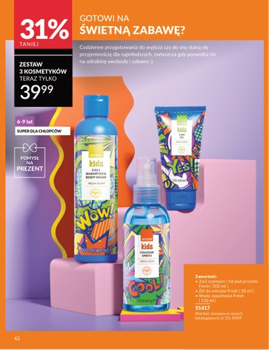 avon - Avon - Prezenty na Dzień Matki gazetka ważna od 01.05. - 31.05. - page: 42 avon - Avon - Prezenty na Dzień Matki gazetka ważna od 01.05. - 31.05. - page: 42