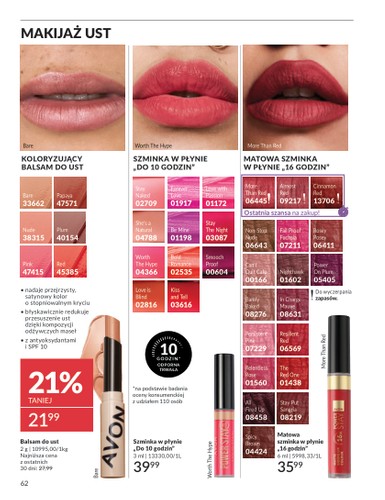 avon - Avon gazetka gazetka ważna od 01.06. - 30.06. - page: 62