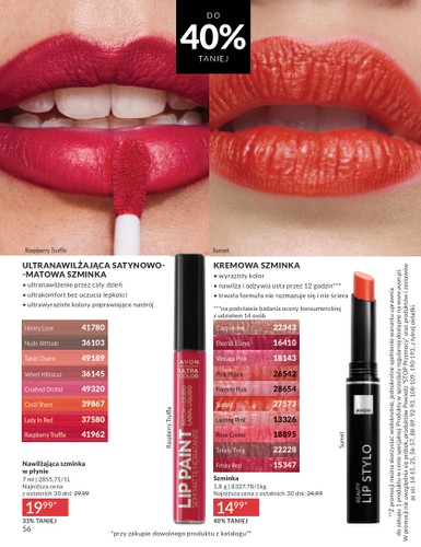 avon - Avon gazetka gazetka ważna od 01.06. - 30.06. - page: 56