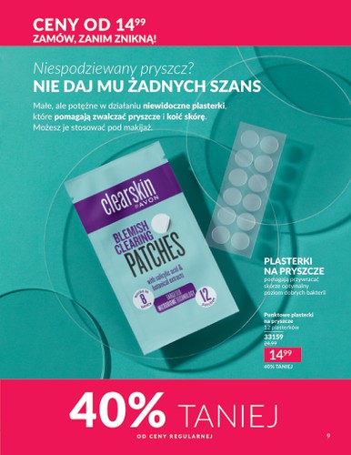 avon - Gazetka Avon - Letnia wyprzedaż ważna od 01.07. - 31.07. - page: 9