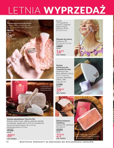 avon - Gazetka Avon - Letnia wyprzedaż ważna od 01.07. - 31.07. - page: 14