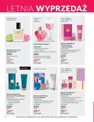 avon - Gazetka Avon - Letnia wyprzedaż ważna od 01.07. - 31.07. - page: 2