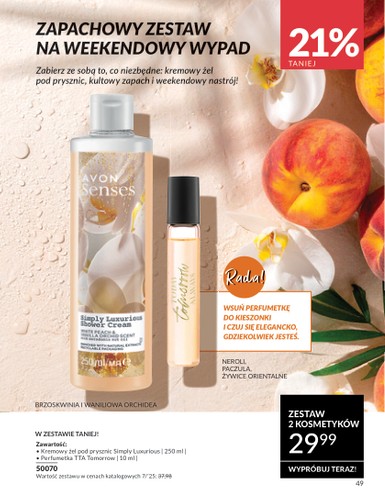 avon - Gazetka Avon - Wakacyjne inspiracje ważna od 01.07. - 31.07. - page: 49
