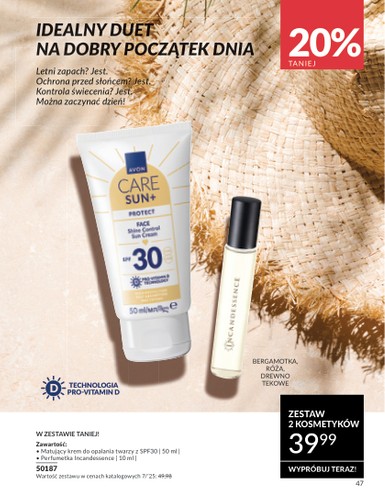 avon - Gazetka Avon - Wakacyjne inspiracje ważna od 01.07. - 31.07. - page: 47