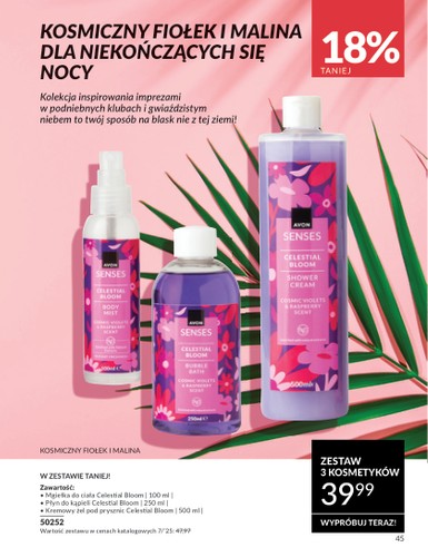 avon - Gazetka Avon - Wakacyjne inspiracje ważna od 01.07. - 31.07. - page: 45