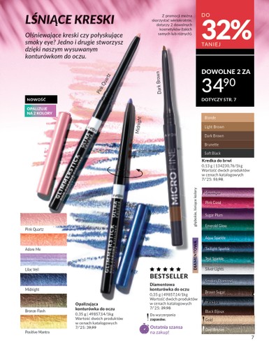 avon - Gazetka Avon - Wakacyjne inspiracje ważna od 01.07. - 31.07. - page: 7