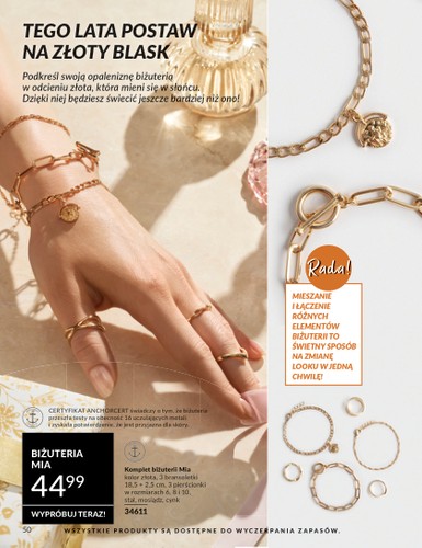 avon - Gazetka Avon - Wakacyjne inspiracje ważna od 01.07. - 31.07. - page: 50