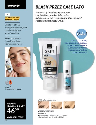 avon - Gazetka Avon - Wakacyjne inspiracje ważna od 01.07. - 31.07. - page: 34