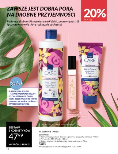avon - Gazetka Avon - Wakacyjne inspiracje ważna od 01.07. - 31.07. - page: 44
