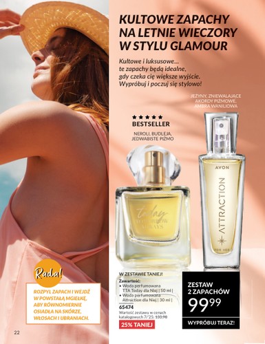 avon - Gazetka Avon - Wakacyjne inspiracje ważna od 01.07. - 31.07. - page: 22