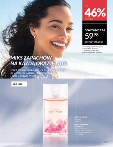 avon - Gazetka Avon - Wakacyjne inspiracje ważna od 01.07. - 31.07. - page: 29