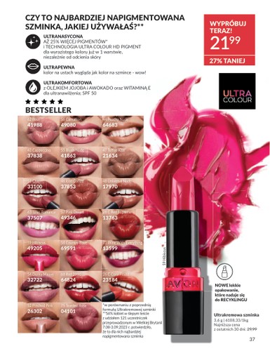 avon - Gazetka Avon ważna od 01.07. - 31.07. - page: 37