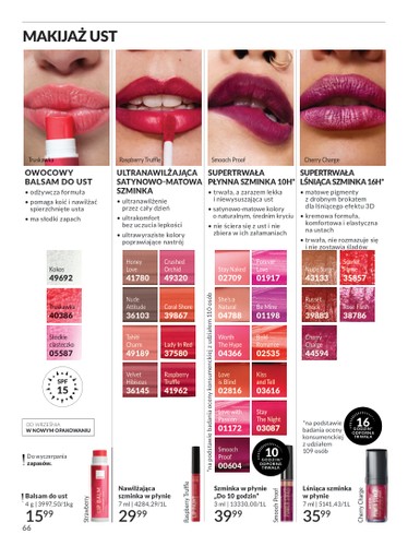 avon - Gazetka Avon ważna od 01.08. - 31.08. - page: 66