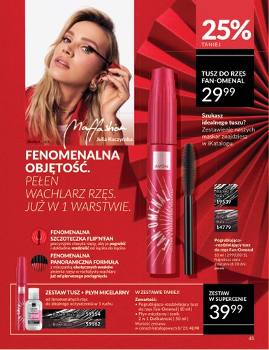 avon - Gazetka Avon ważna od 01.08. - 31.08. - page: 45