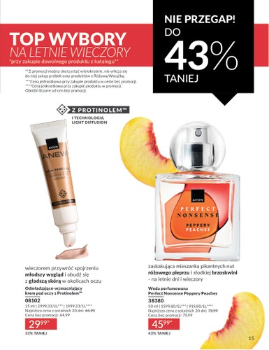 avon - Gazetka Avon ważna od 01.08. - 31.08. - page: 15