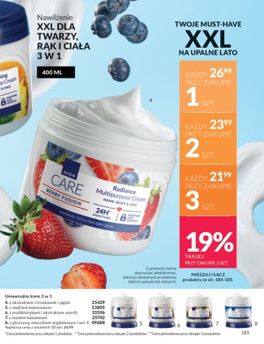 avon - Gazetka Avon ważna od 01.08. - 31.08. - page: 185