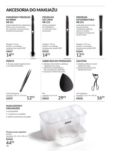 avon - Gazetka Avon ważna od 01.08. - 31.08. - page: 72